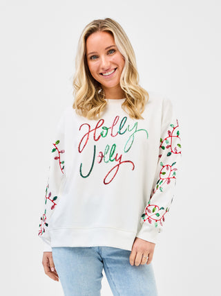 Sarah Holly Jolly Lights Sweatshirt