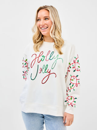 Sarah Holly Jolly Lights Sweatshirt