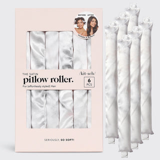 Satin Heatless Pillow Rollers