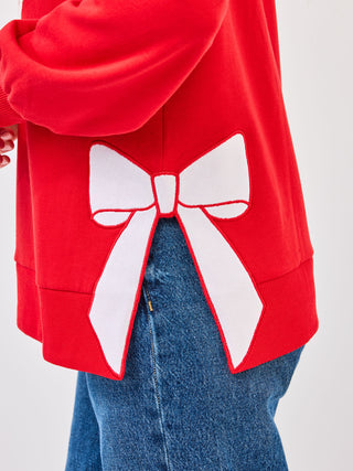 Lakelyn Merry Bow Sweatshirt