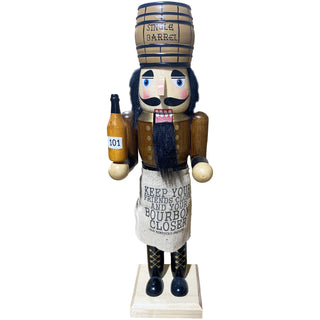 Bourbon Barrel Nutcracker