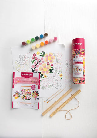 Paint by Number Color Canvases