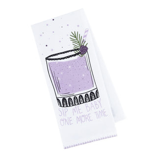 Sassy Cocktails Printed Dish Towels