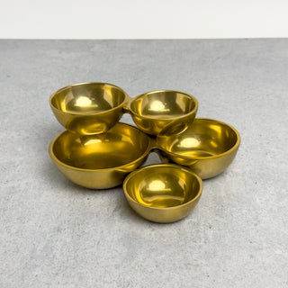 Gold 5-Bowl Cluster