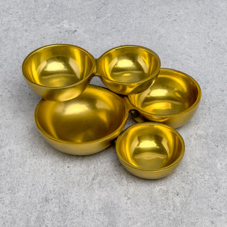 Gold 5-Bowl Cluster