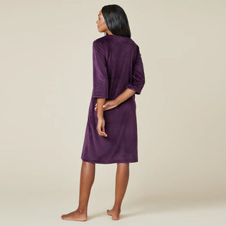 Serenity Shear Mink Zip Robe