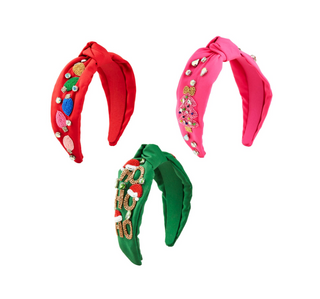 Holiday Beaded Headbands