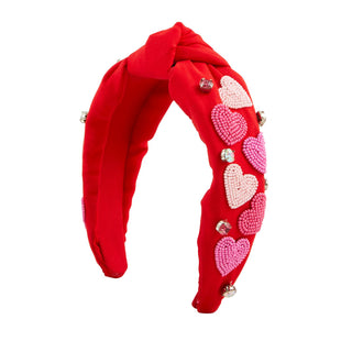 Valentine Beaded Headband