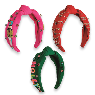 Holiday Beaded Headbands