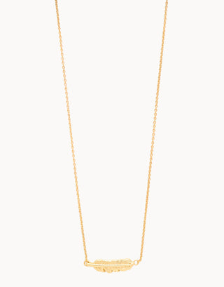 Sea La Vie Feather Necklace