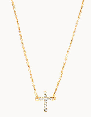 Sea La Vie Cross Necklace