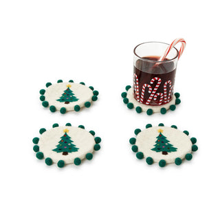 Hand-Crafted Felt Coasters