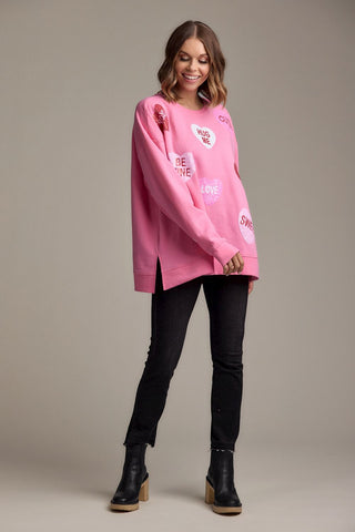 Valentine's Sparkle Sweatshirts