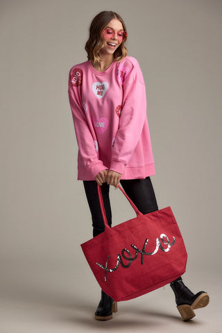 Valentine's Sparkle Sweatshirts