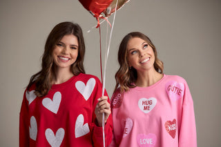 Valentine's Sparkle Sweatshirts