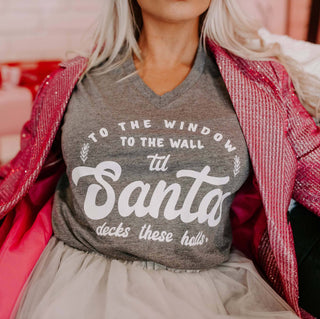 To the Window To the Wall Christmas Shirt