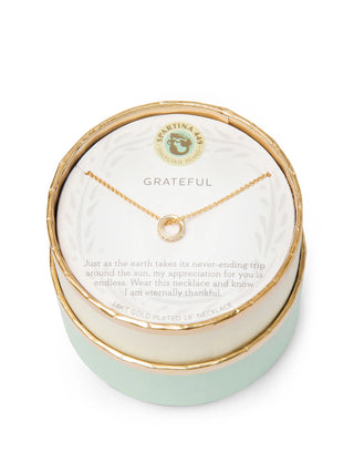 Sea La Vie Grateful Necklace