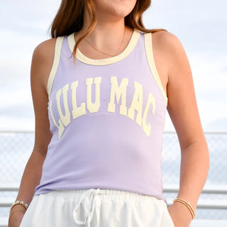 Lavender/Butter Lulu Mac Tank