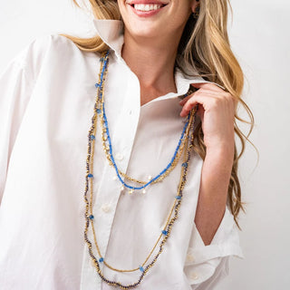 Rosemary Thread Long Necklace