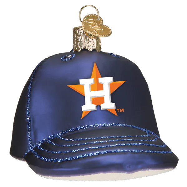 Astros Baseball Cap Ornament