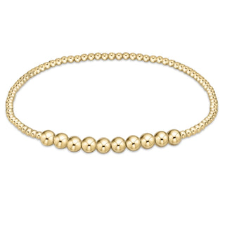 Classic Gold Bliss Bead Bracelet