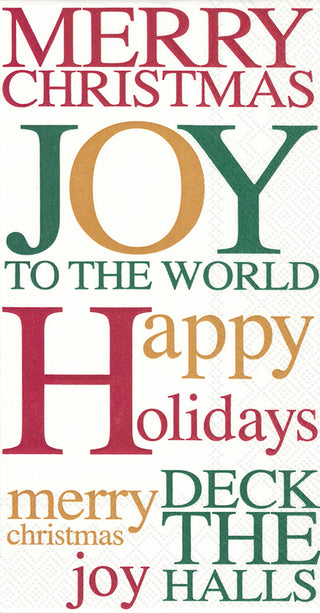 Joy to the World Guest Napkins