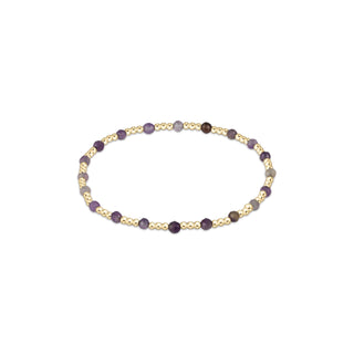 Gemstone Sincerity Pattern Bead Bracelet