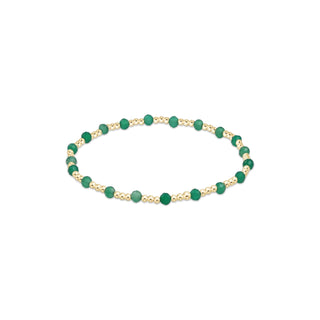 Gemstone Sincerity Pattern Bead Bracelet