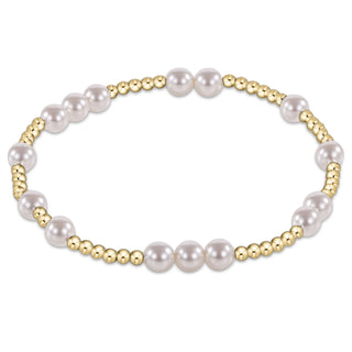 Hope Unwritten Pearl Bead Bracelet