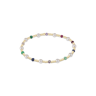 Pearl Sincerity Pattern Bead Bracelet
