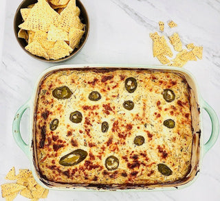 Baked Artichoke Jalapeno Dip