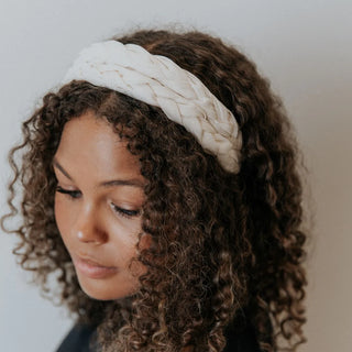 Blushing Braid Headband