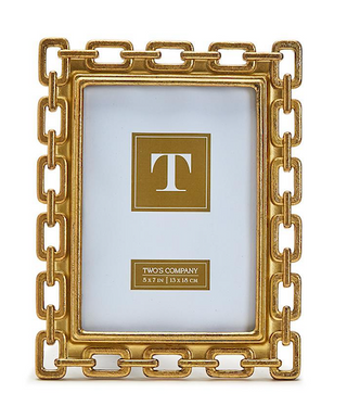 Gold Chain Photo Frame