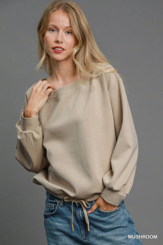 2-Way Off Shoulder Luxeknit Top