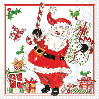 Holly Jolly Santa Napkins