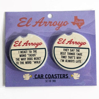 Always Late Car Coaster Set