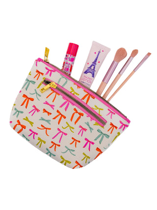 Put a Bow on It Clutch Cosmetic Pouch