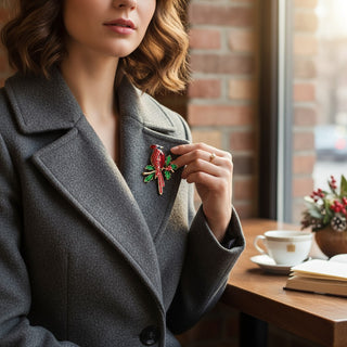 Tis the Season Sparkle Pin