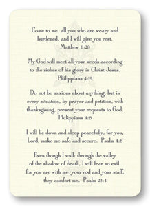 Verses for Comfort Prayer Card