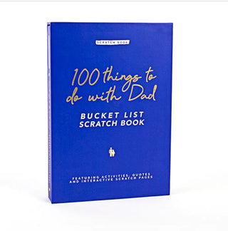 100 Things To Do With Dad Bucket List Scratch Book