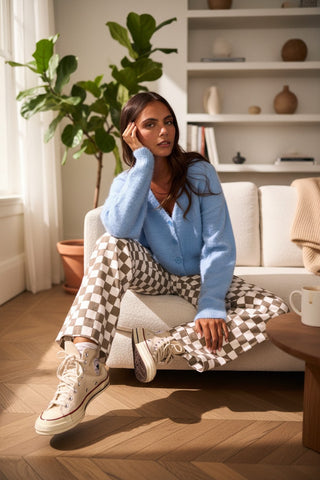 Demi Checkered Pants