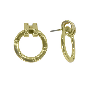 3/4" Circle Earrings
