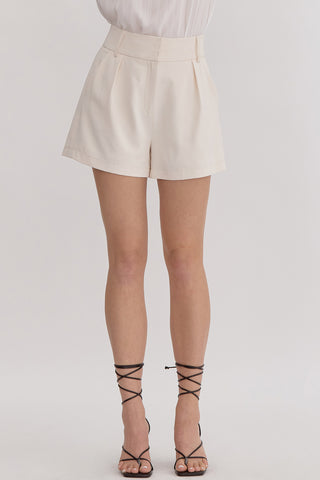 High Waisted Dress Shorts