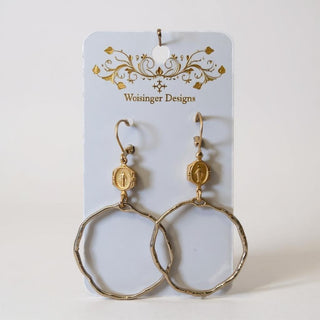Faith Loop Earrings