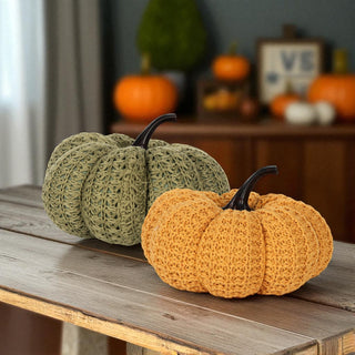 Knitted Pumpkin