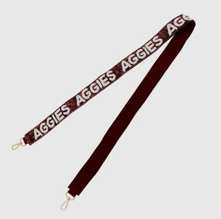 Texas A&M Sequin Strap