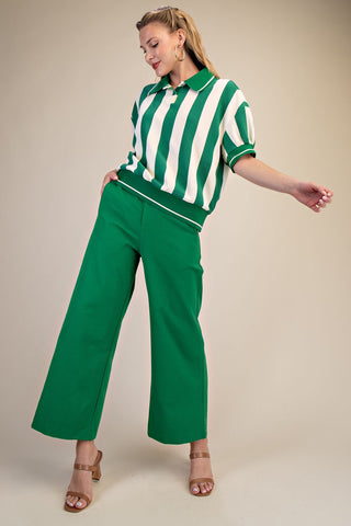 High Waist Wide Pants