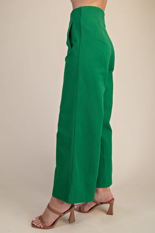 High Waist Wide Pants