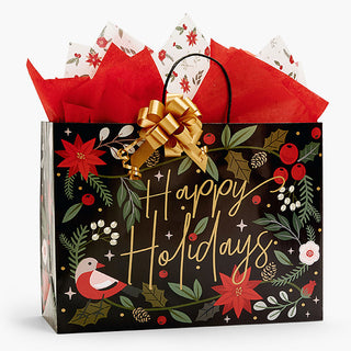Holiday Botanicals Paper Gift Bags