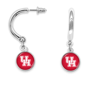 Houston Cougars Tilly Curved Earrings